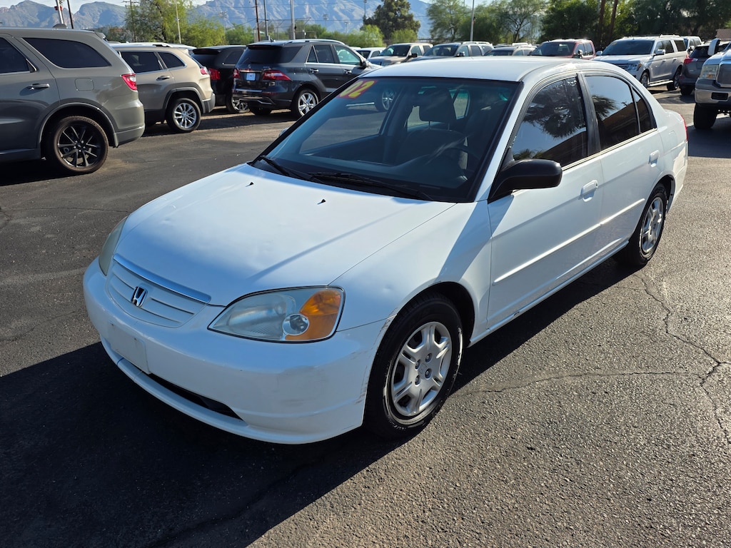Used 2002 Honda Civic LX Sedan