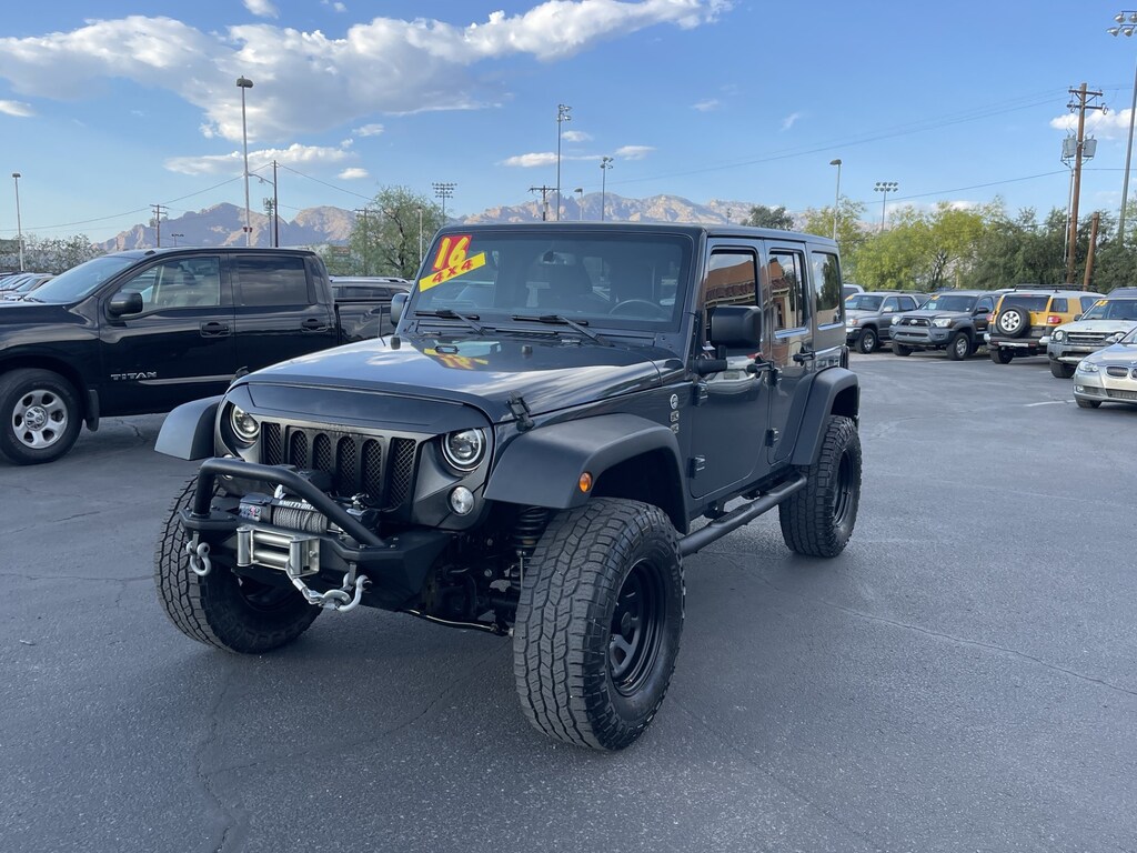 Used 2016 Jeep Wrangler Sport Trail Rated 4x4 SUV