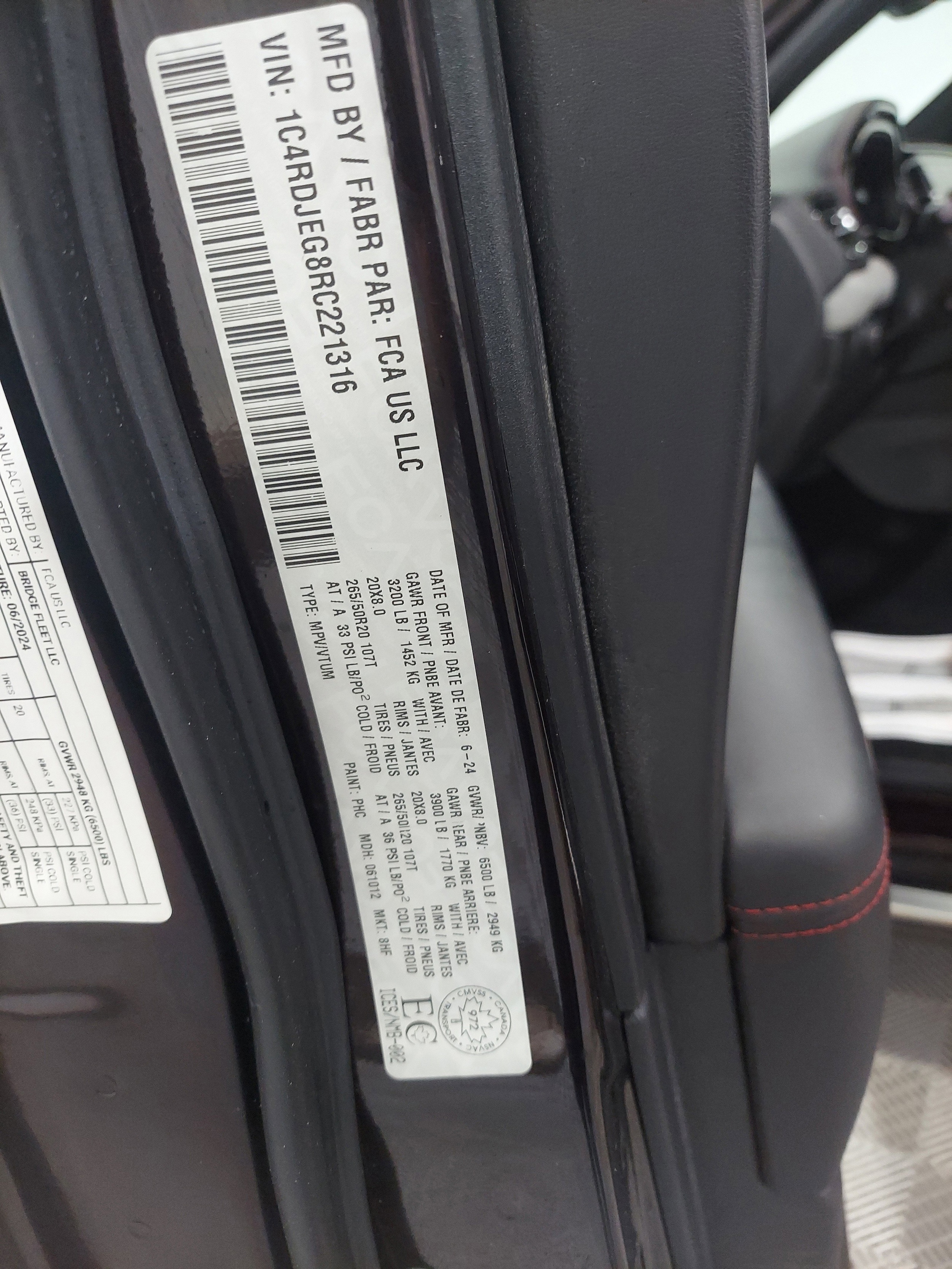 2024 Dodge Durango Citadel Platinum - Photo 24
