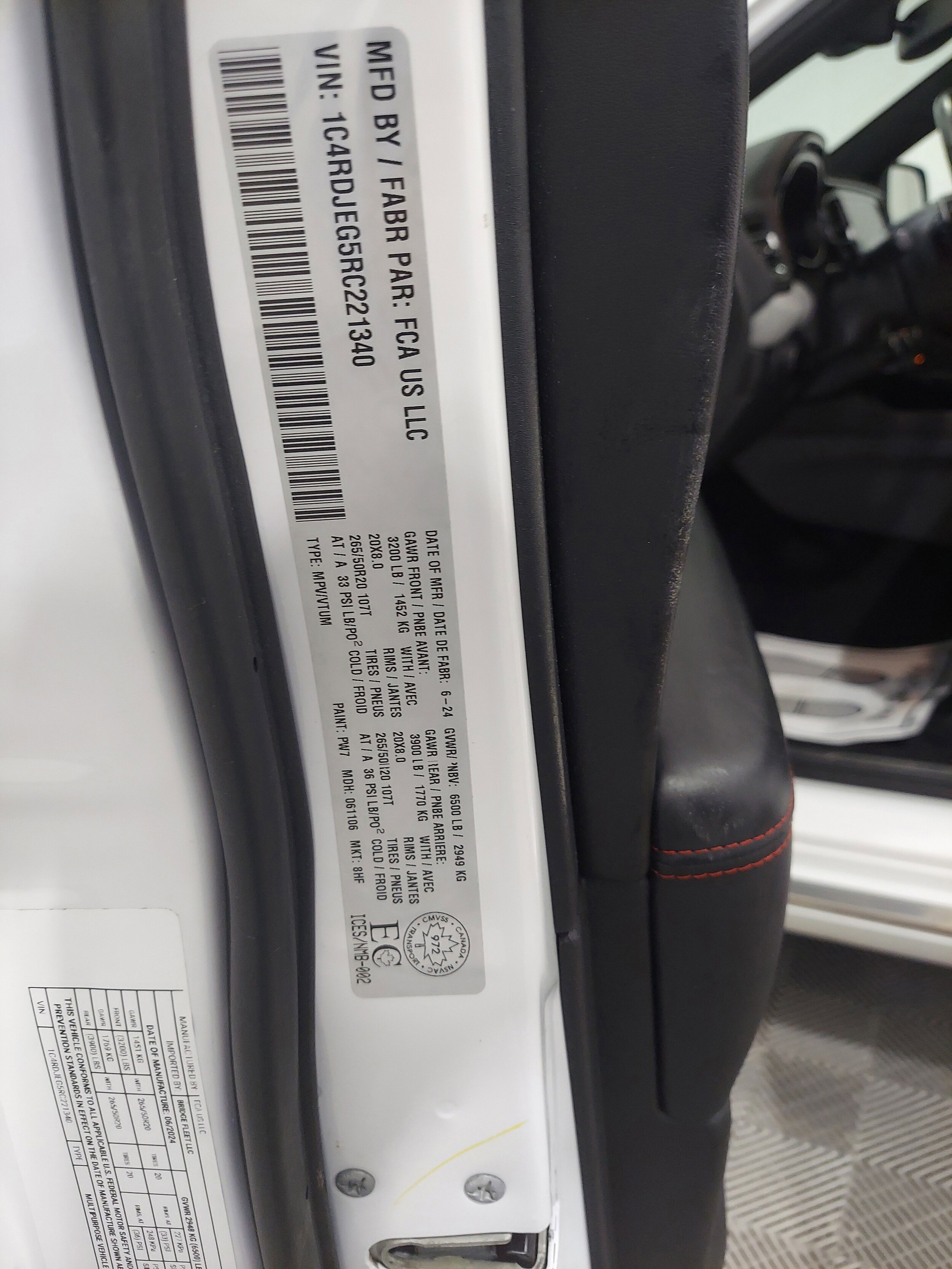 2024 Dodge Durango Citadel Platinum - Photo 25