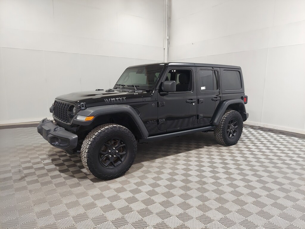 Used 2024 Jeep Wrangler Willys Willys 4x4