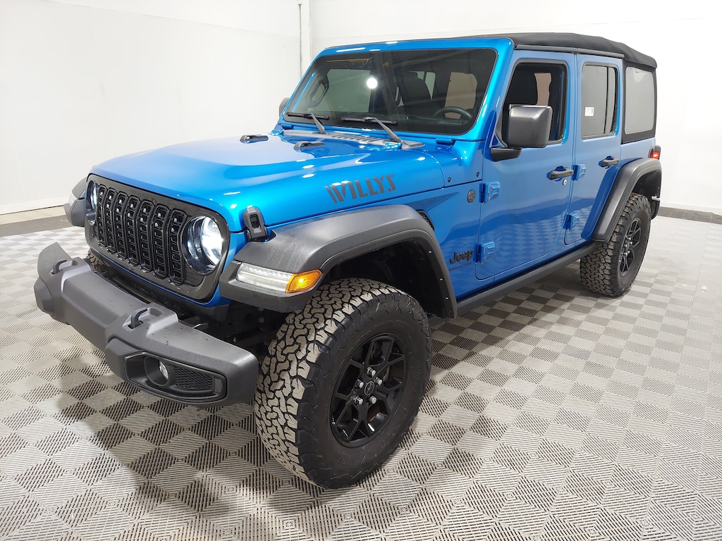 Used 2024 Jeep Wrangler Willys Willys 4x4