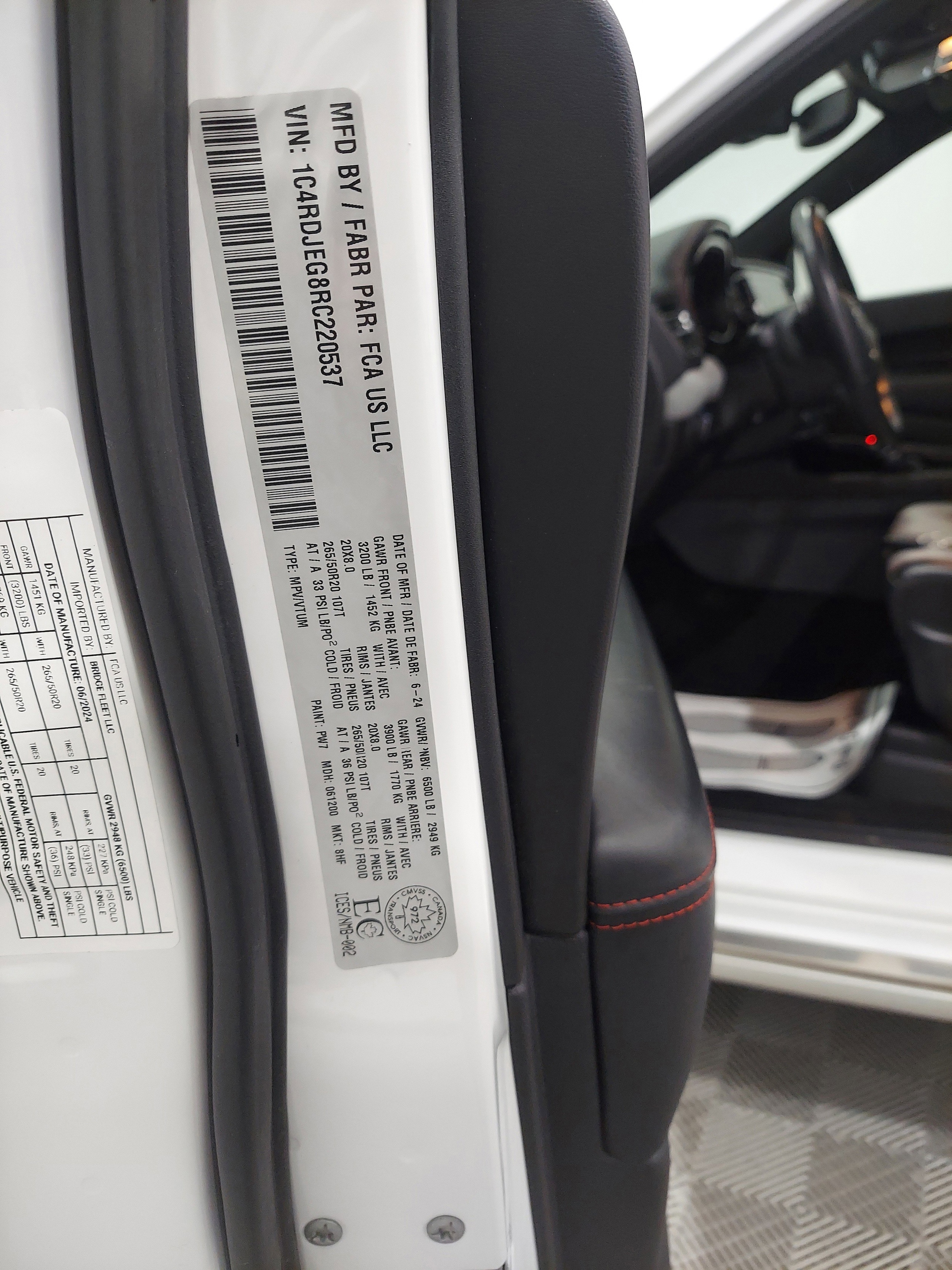 2024 Dodge Durango Citadel Platinum - Photo 23