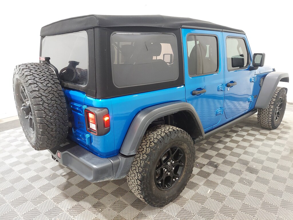 Used 2024 Jeep Wrangler Willys Willys 4x4