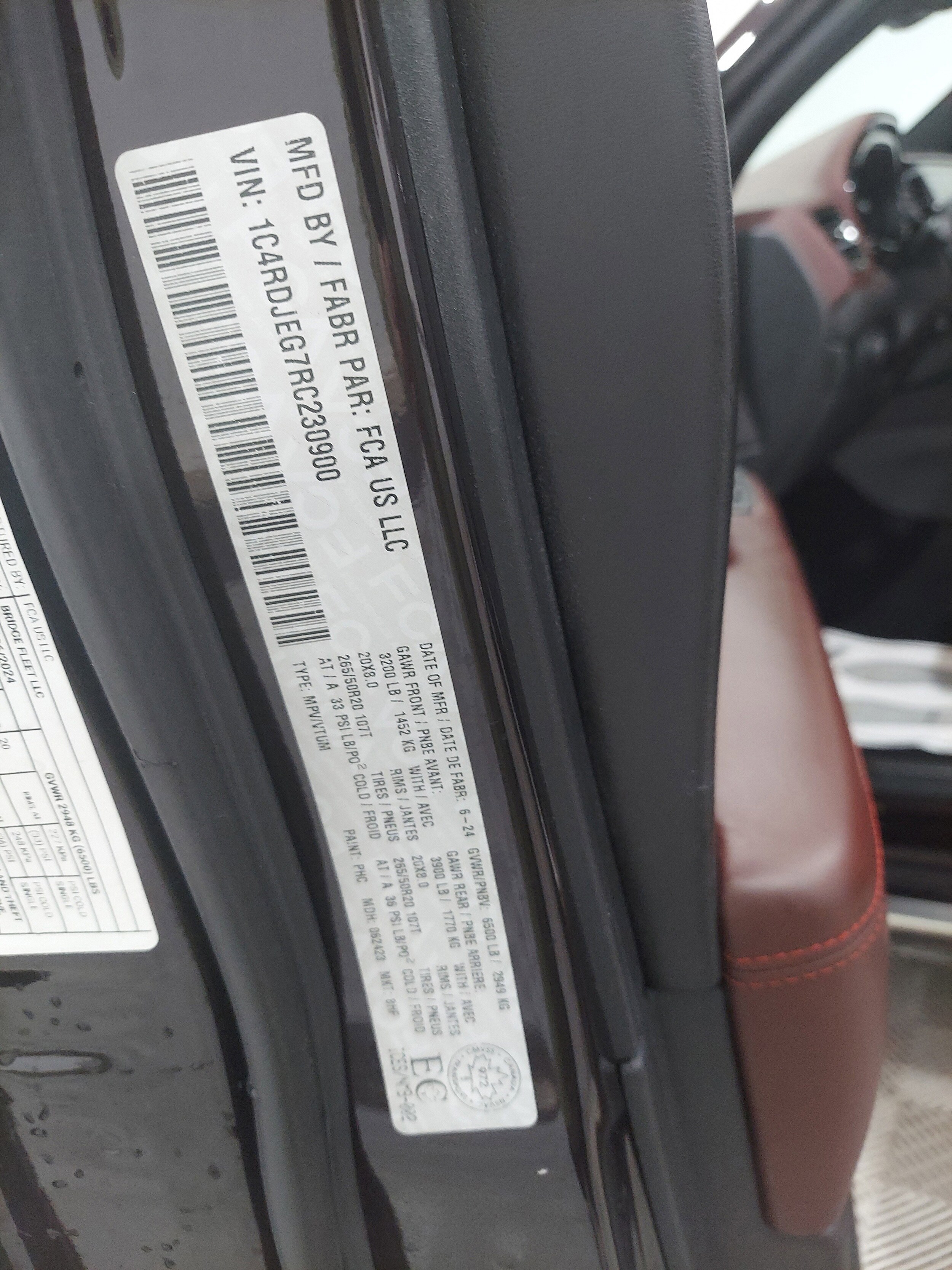 2024 Dodge Durango Citadel Platinum - Photo 24