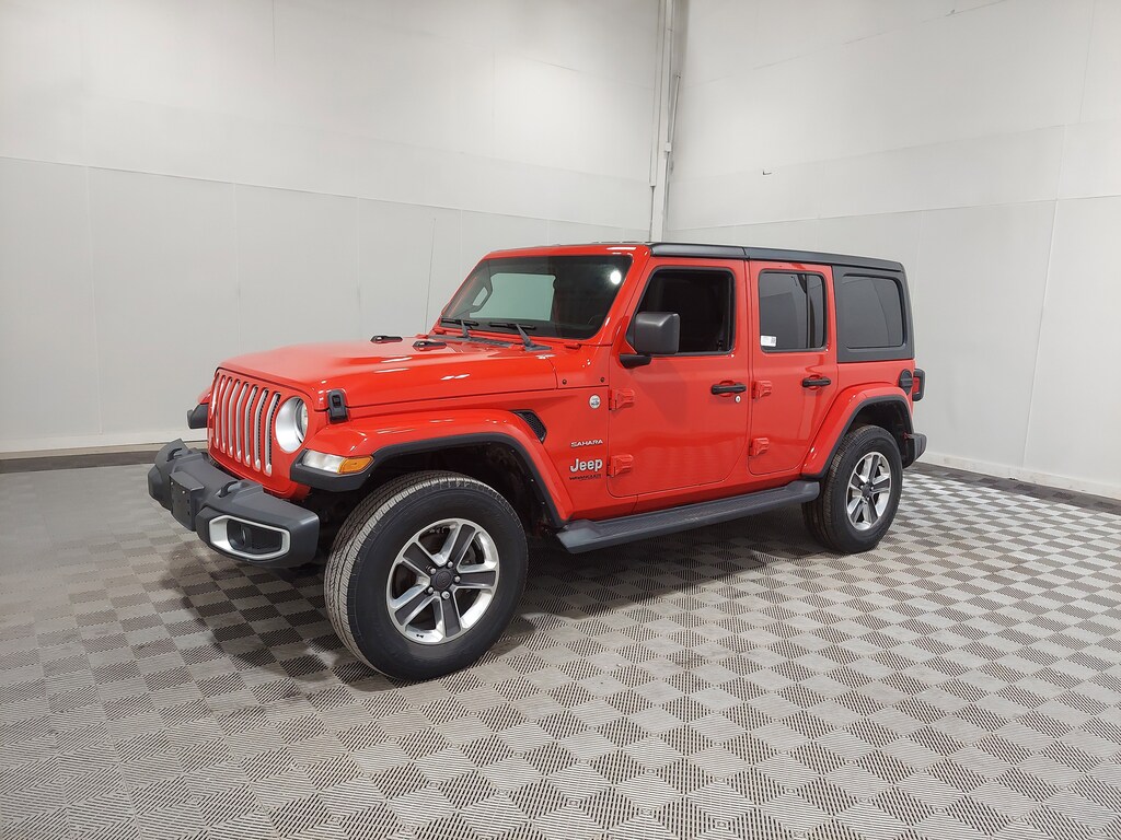 Used 2021 Jeep Wrangler Sahara Unlimited Sahara 4x4