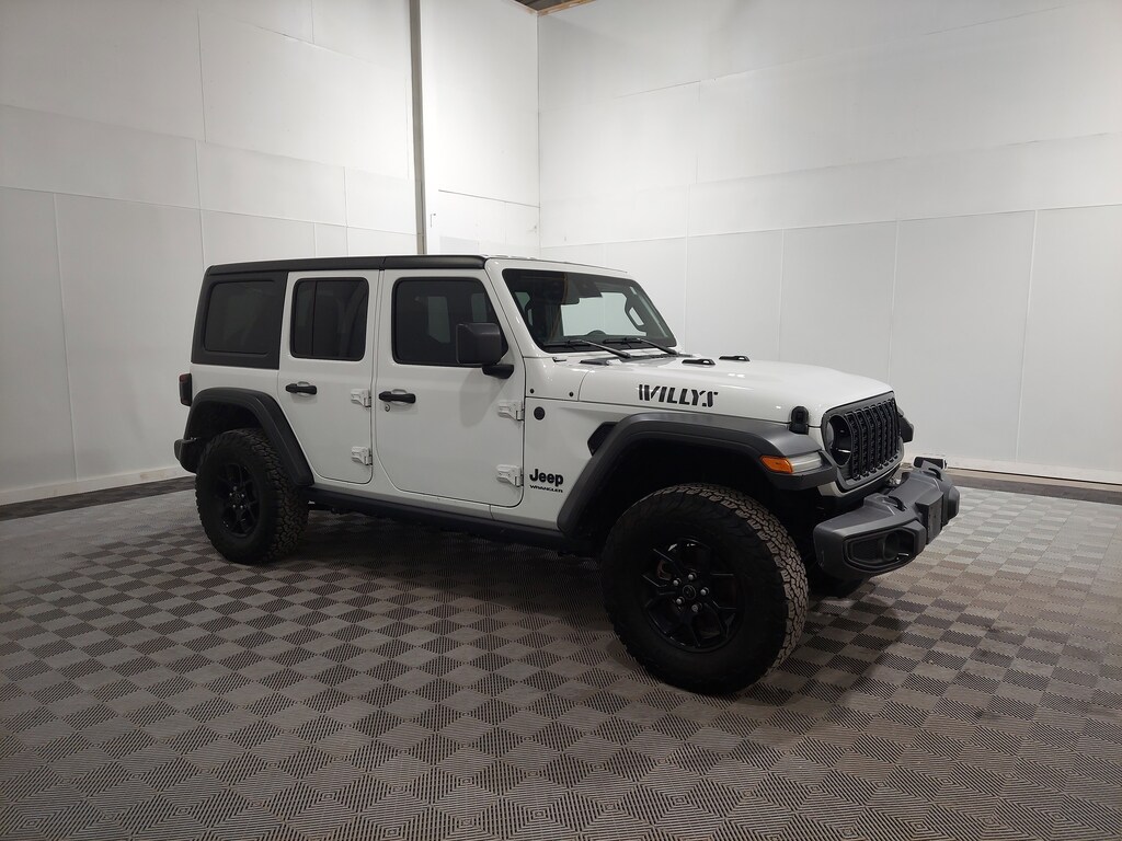 Used 2024 Jeep Wrangler Willys Willys 4x4