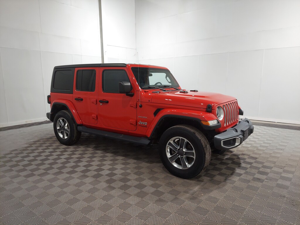 Used 2021 Jeep Wrangler Sahara Unlimited Sahara 4x4