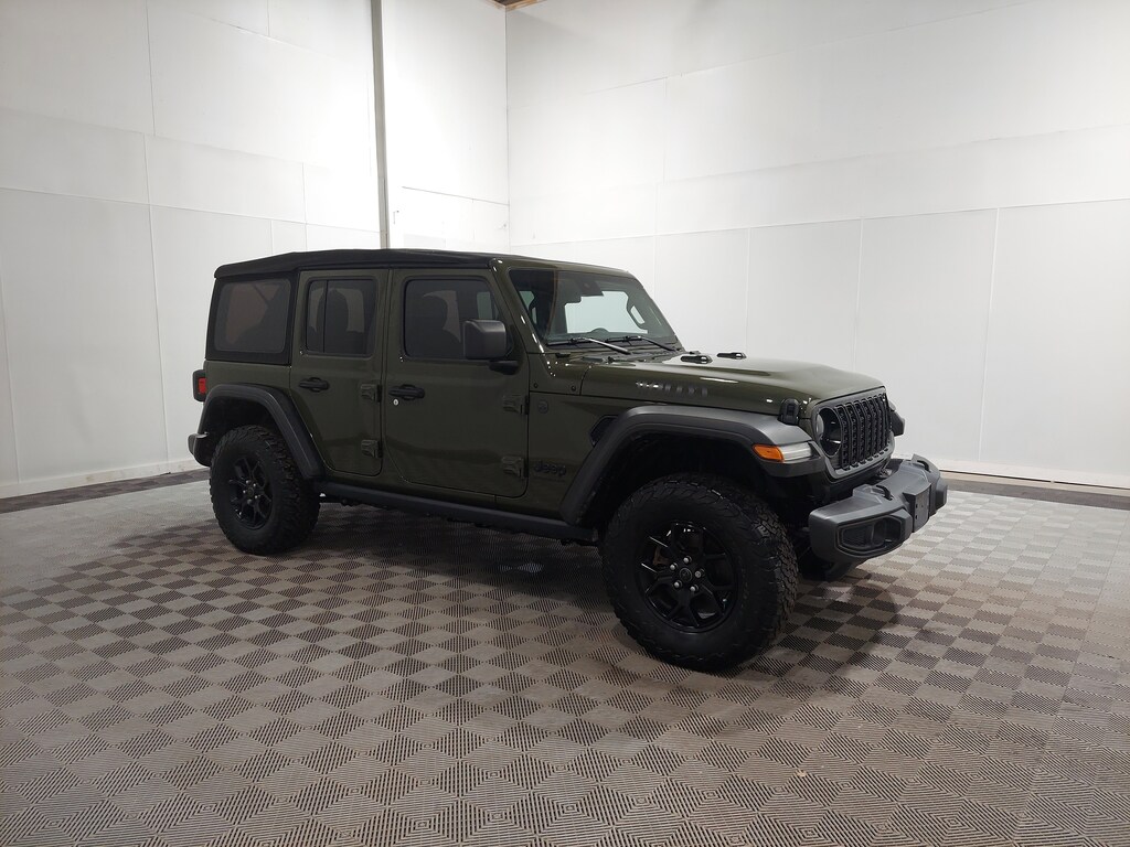 Used 2024 Jeep Wrangler Willys Willys 4x4