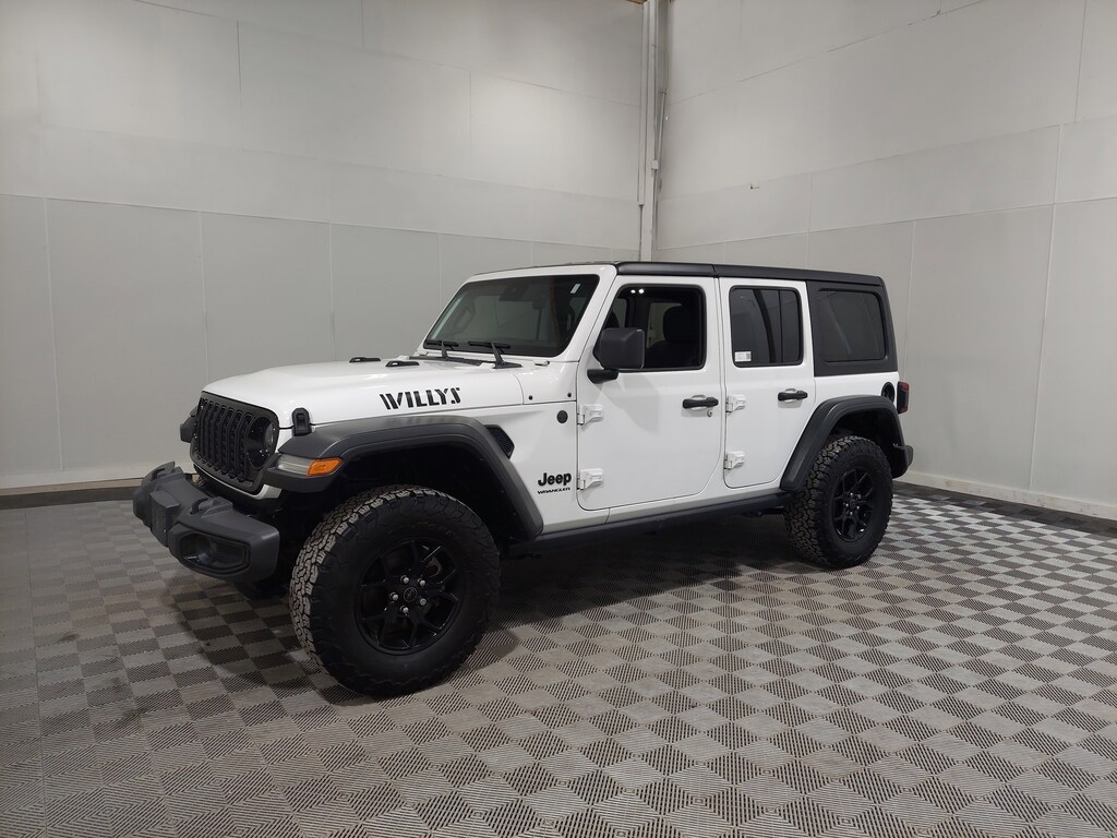 Used 2024 Jeep Wrangler Willys Willys 4x4