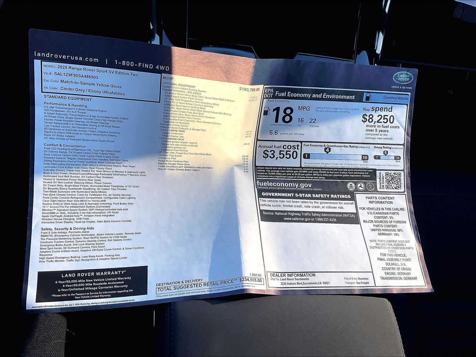 2025 Land Rover Range Rover Sport SV Edition Two - Photo 36