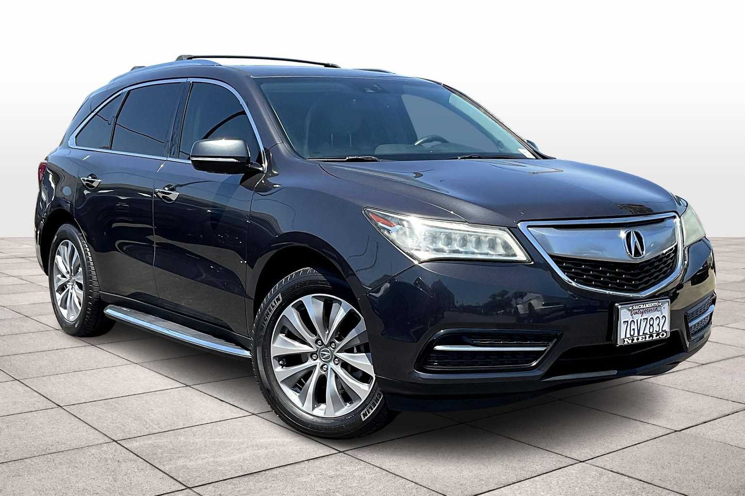 Used 2015 Acura MDX Technology Package with VIN 5FRYD4H40FB010588 for sale in Sacramento, CA