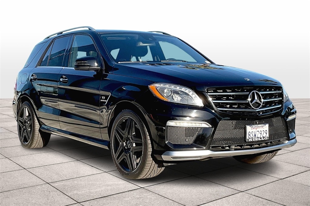 Used 2015 Mercedes-Benz M-Class ML63 AMG with VIN 4JGDA7EB9FA609555 for sale in Sacramento, CA