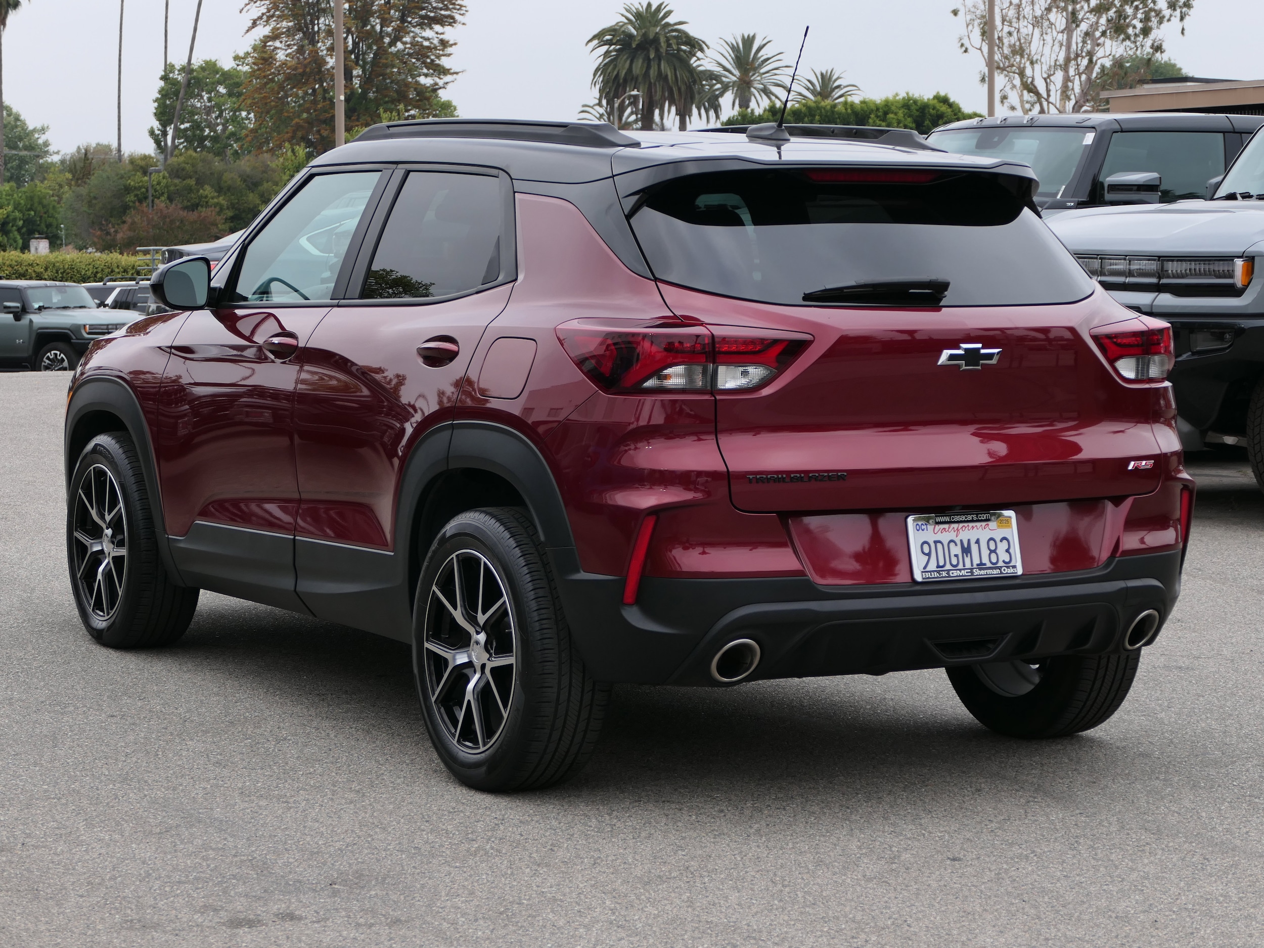 Used 2023 Chevrolet TrailBlazer RS with VIN KL79MTSL7PB017023 for sale in Sherman Oaks, CA