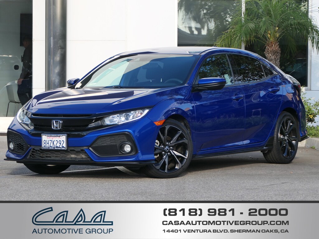 Used 2019 Honda Civic Hatchback Sport