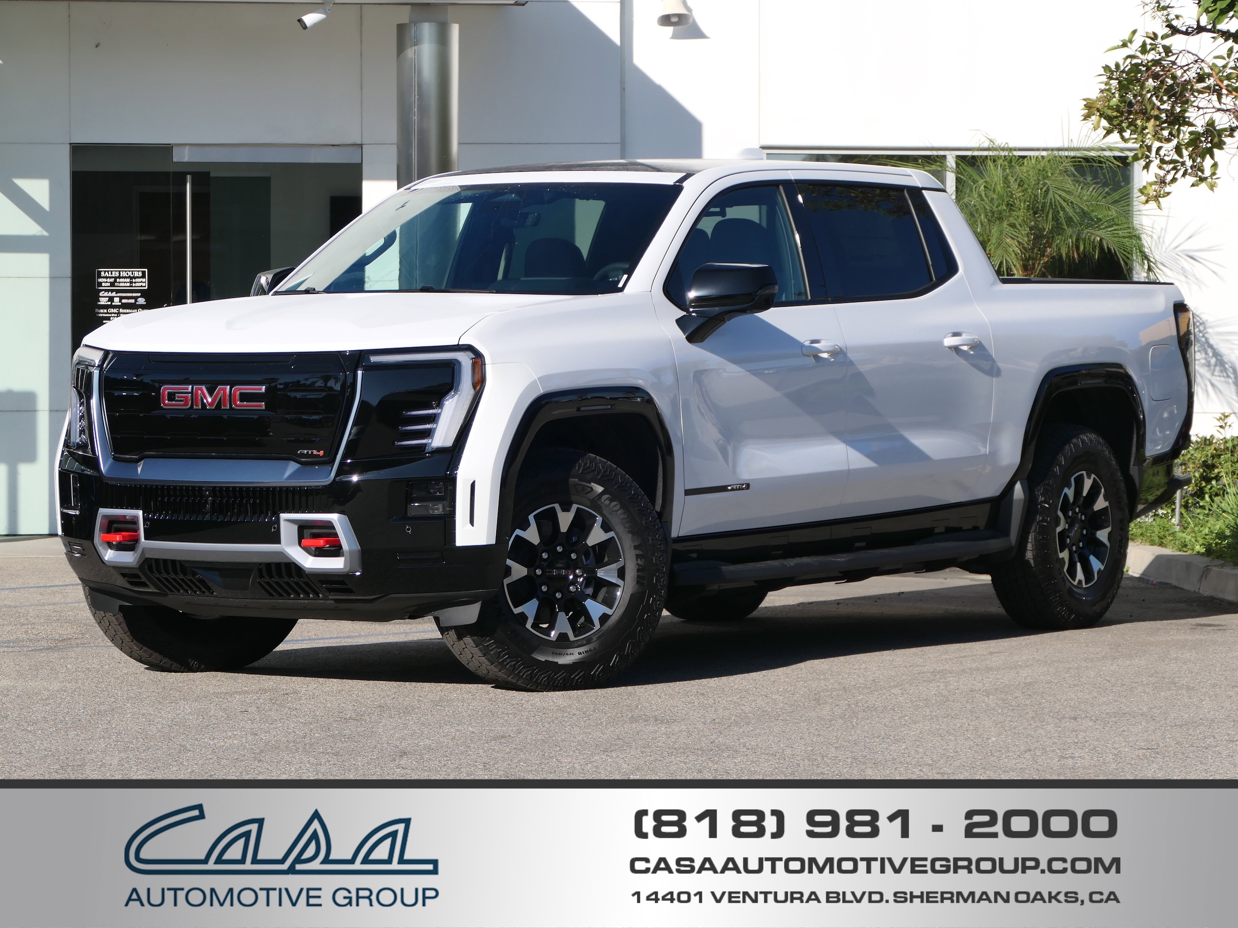 2026 GMC Sierra EV AT4's photo