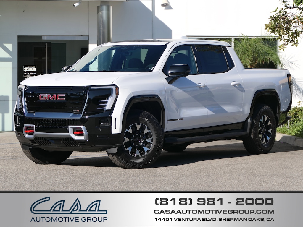 New 2026 GMC Sierra EV AT4 Extended Range Truck
