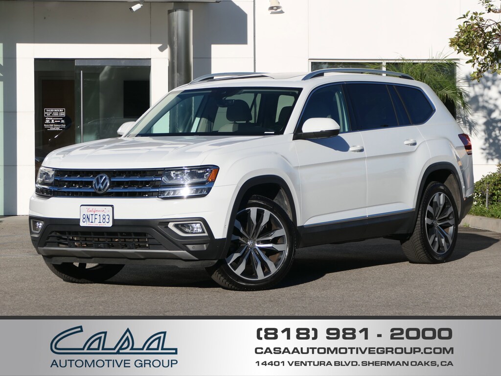 Used 2019 Volkswagen Atlas 3.6L V6 SEL Premium