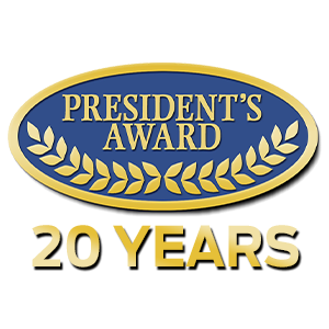 Casa Ford Presidents Award 20 Years