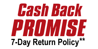 7-Day Cash Back Promise