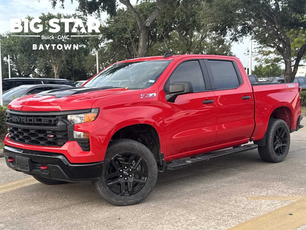 Used 2023 Chevrolet Silverado 1500 Custom Trail Boss Truck Crew Cab
