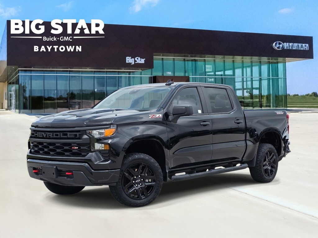 Used 2024 Chevrolet Silverado 1500 Custom Trail Boss Truck Crew Cab