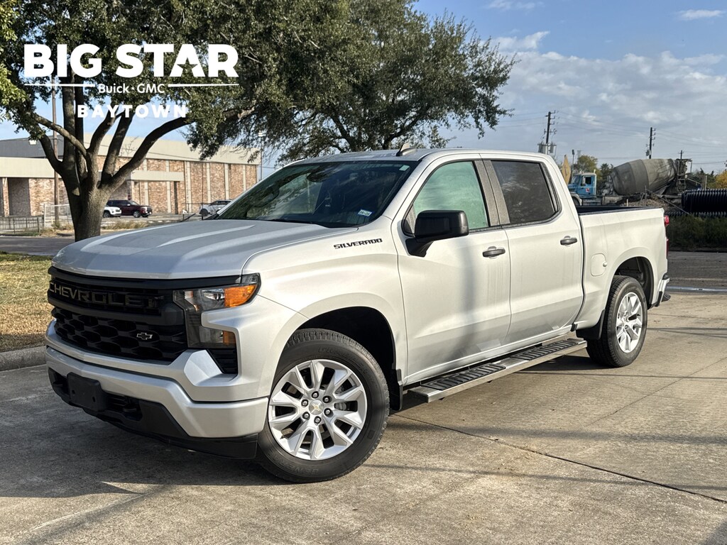Used 2022 Chevrolet Silverado 1500 Custom Truck Crew Cab