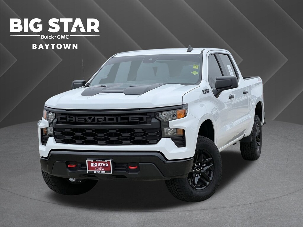 Used 2024 Chevrolet Silverado 1500 Custom Trail Boss Truck Crew Cab