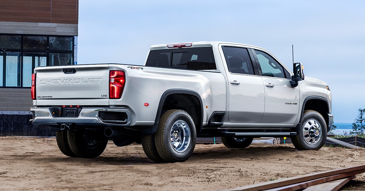 2024 Chevy Silverado 3500HD parked off road