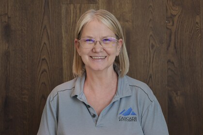 Staff member Kathy Hinkle  from ID_fc9d00