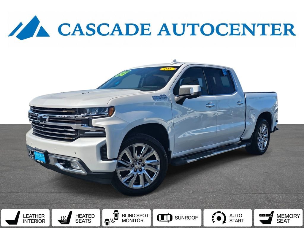 Used 2019 Chevrolet Silverado 1500 High Country Truck Crew Cab