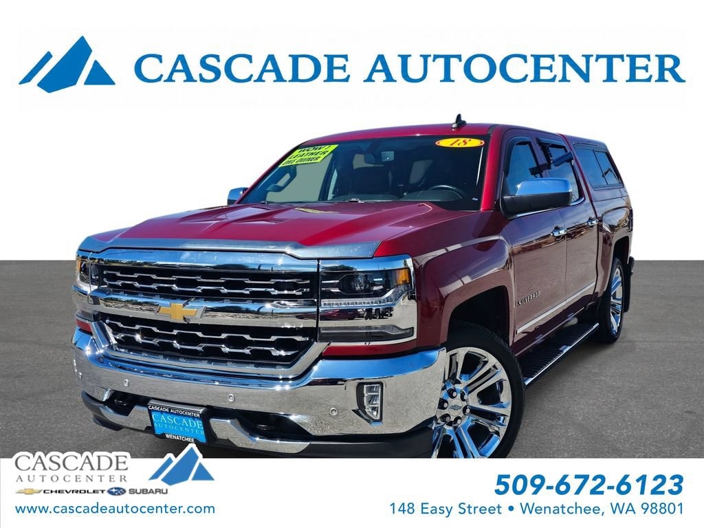 Used 2018 Chevrolet Silverado 1500 LTZ Truck Crew Cab