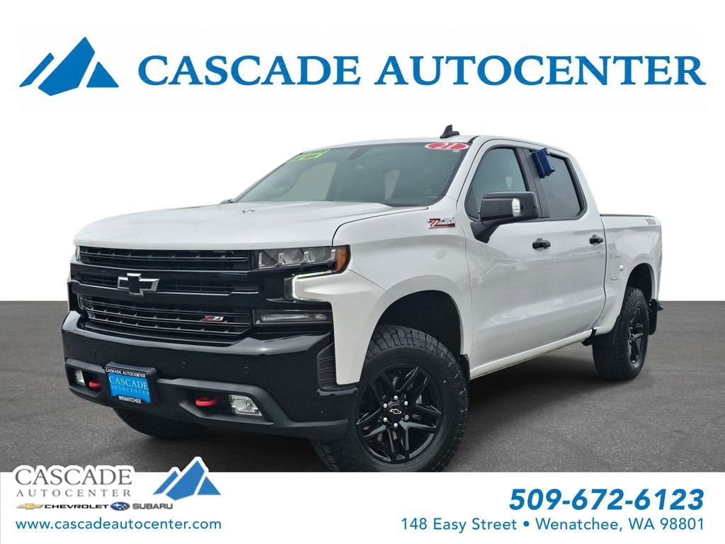 Used 2021 Chevrolet Silverado 1500 LT Trail Boss Truck Crew Cab