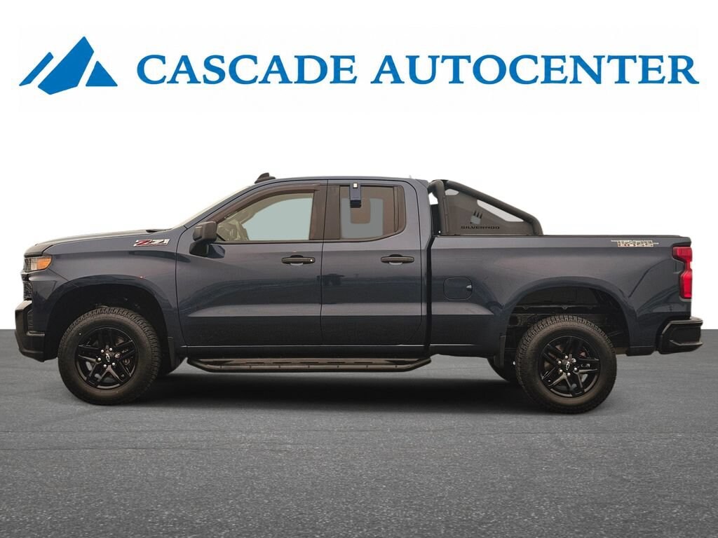 Used 2019 Chevrolet Silverado 1500 Custom Trail Boss Truck Double Cab
