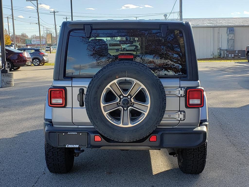 Used 2021 Jeep Wrangler Unlimited Sahara 4x4 Convertible