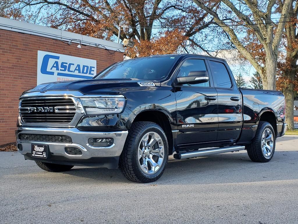 Used 2021 Ram 1500 Big Horn 4x4 Quad Cab 64 Box Truck