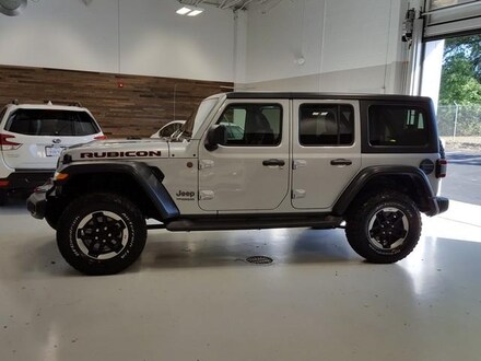 Featured Used 2018 Jeep Wrangler Unlimited Rubicon 4x4 Convertible for Sale near Hudson, OH