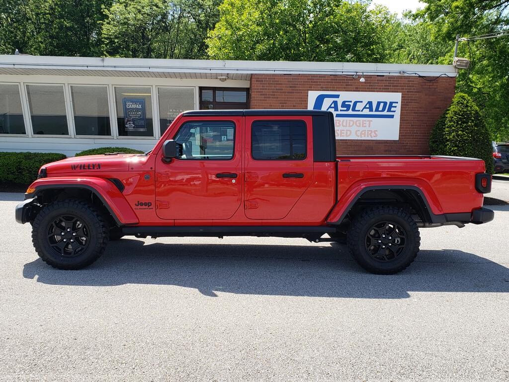 Used 2022 Jeep Gladiator Willys Sport 4x4 Truck