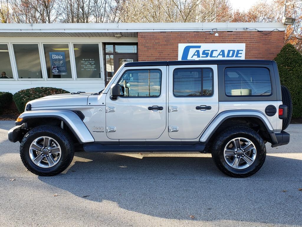 Used 2021 Jeep Wrangler Unlimited Sahara 4x4 Convertible