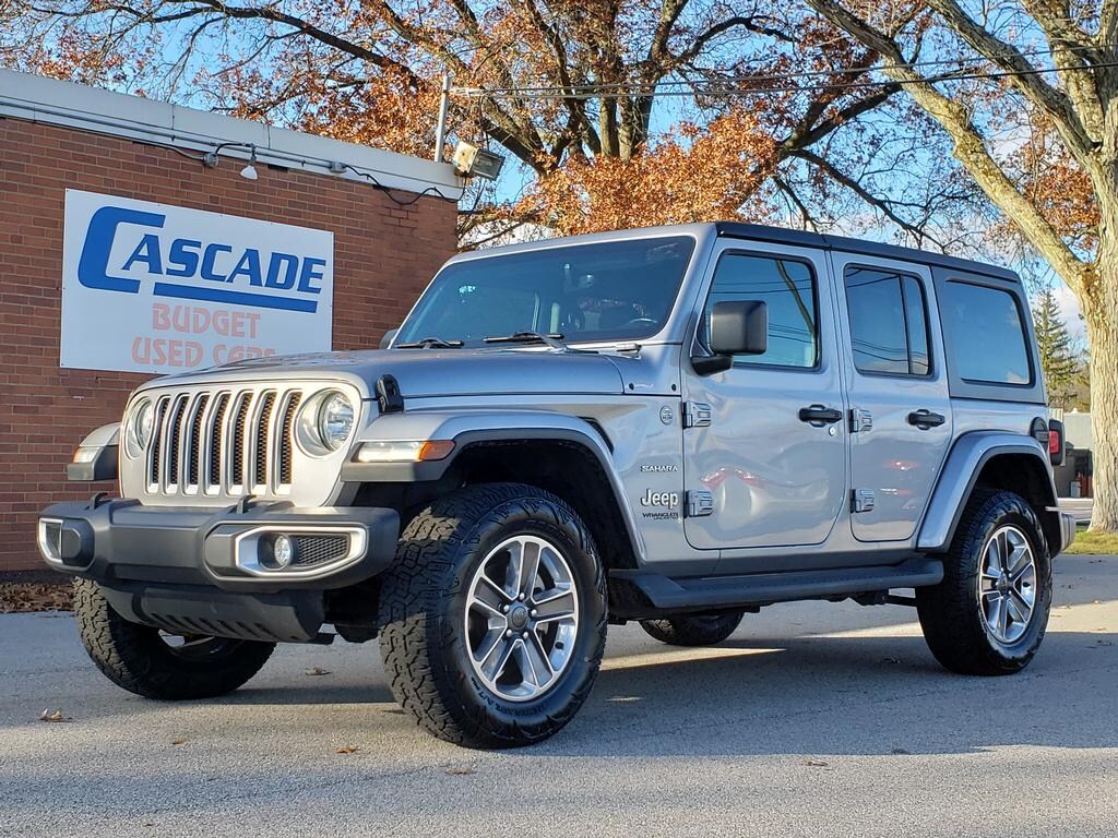 Used 2021 Jeep Wrangler Unlimited Sahara 4x4 Convertible