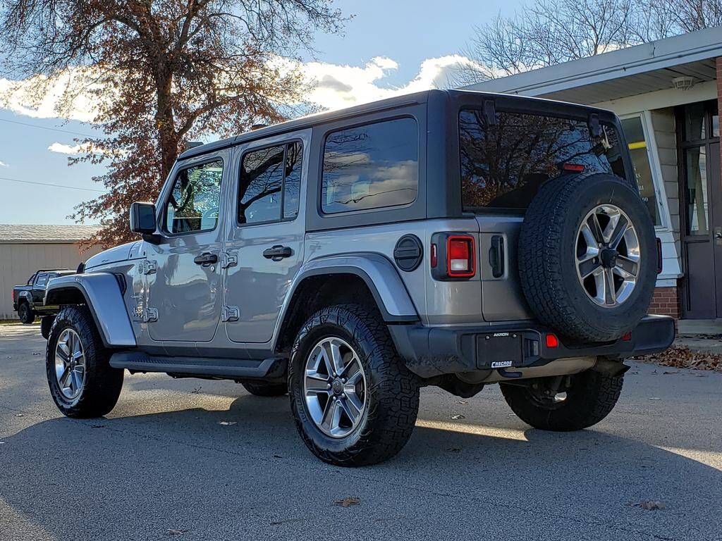 Used 2021 Jeep Wrangler Unlimited Sahara 4x4 Convertible