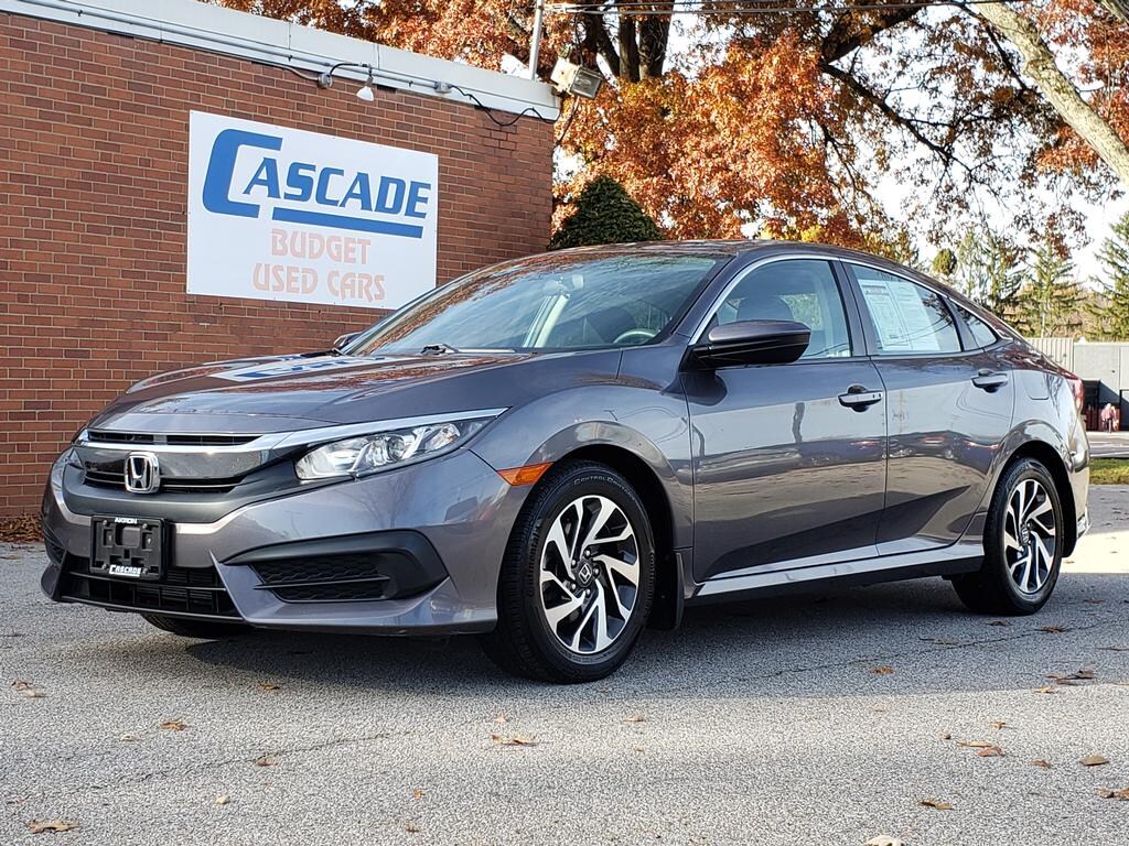 Used 2017 Honda Civic Sedan EX CVT Sedan
