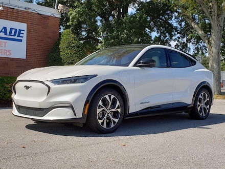 Featured Used 2021 Ford Mustang Mach-E Premium AWD for Sale near Hudson, OH