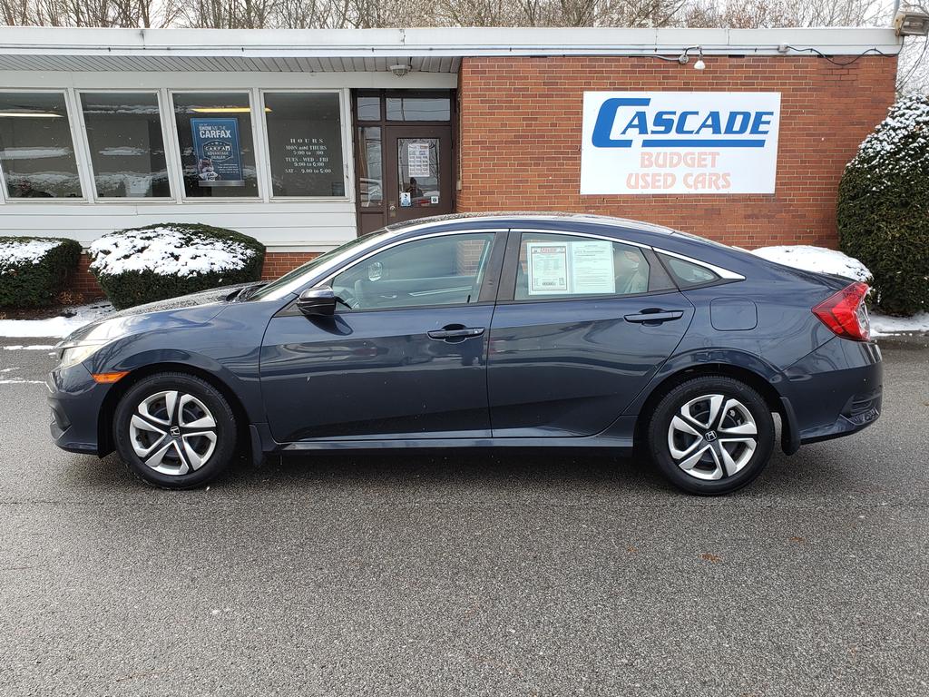 Used 2016 Honda Civic LX with VIN 19XFC2F58GE047925 for sale in Cuyahoga Falls, OH