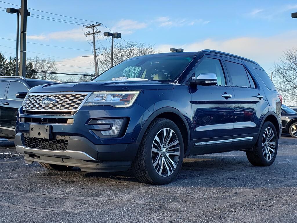 Used 2017 Ford Explorer Platinum 4WD SUV