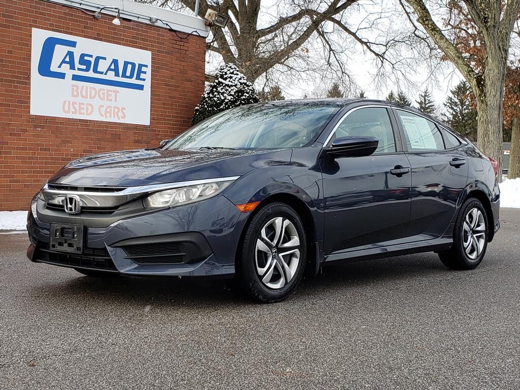 Used 2016 Honda Civic Sedan CVT LX Sedan