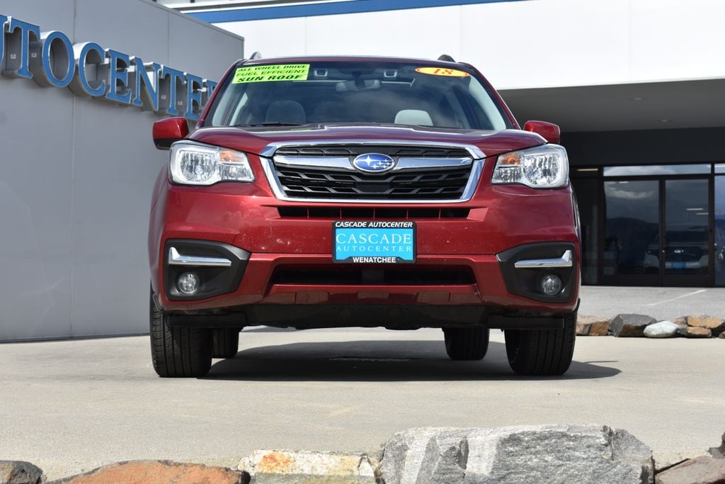 Used 2018 Subaru Forester Premium with VIN JF2SJAGC3JH586287 for sale in Wenatchee, WA