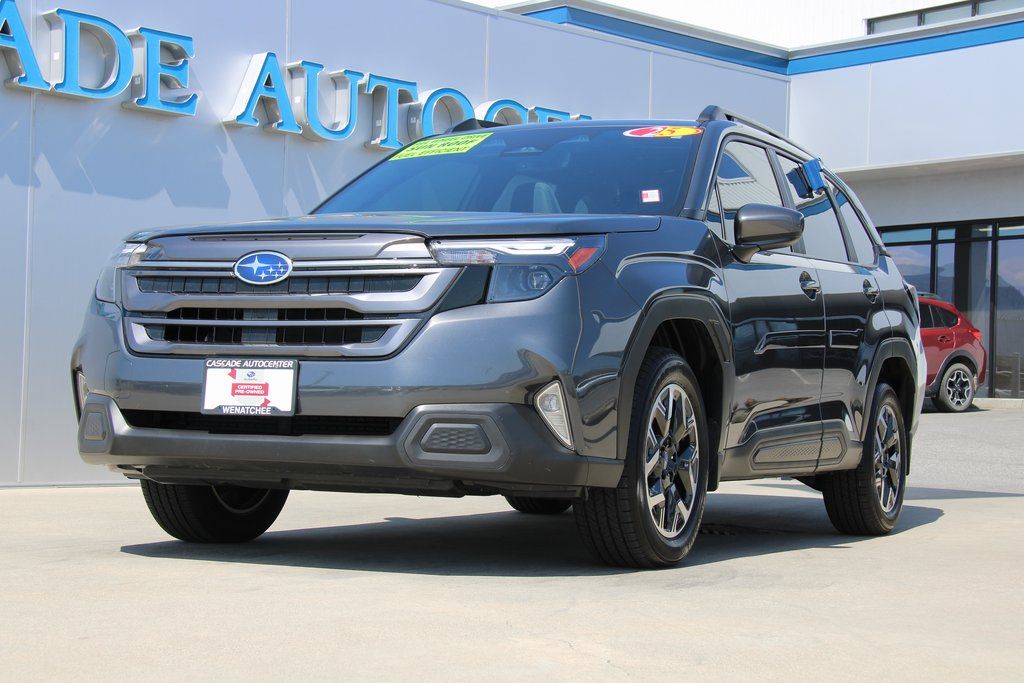 Certified 2025 Subaru Forester Premium with VIN JF2SLDBC7SH411514 for sale in Wenatchee, WA
