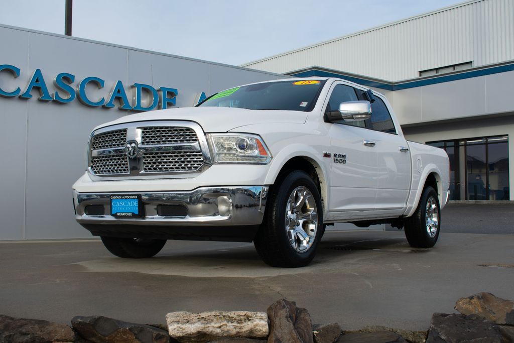 Used 2018 RAM Ram 1500 Pickup Laramie with VIN 1C6RR7NT3JS220531 for sale in Wenatchee, WA