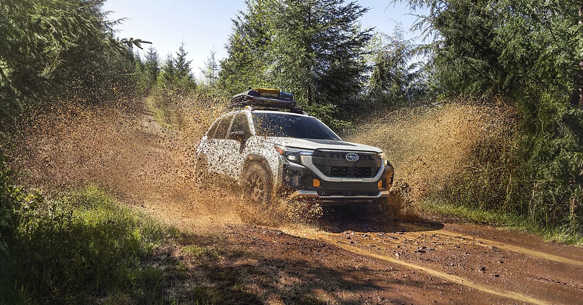 A%202026%20Subaru%20Forester%20on%20a%20dirt%20road.jpg